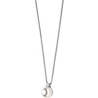 Collana Comete Donna in Oro bianco Perla GLP206 - GLP206